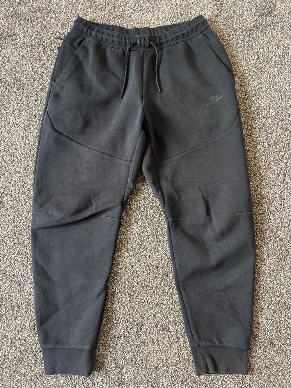 Nike Men's Black Sweatpants Joggers- Size Large